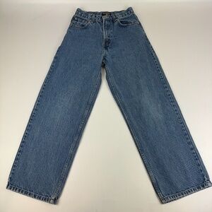 Vintage Polo Jeans Co Ralph Lauren Boys Size 10 26x26.5" Baggy Jeans